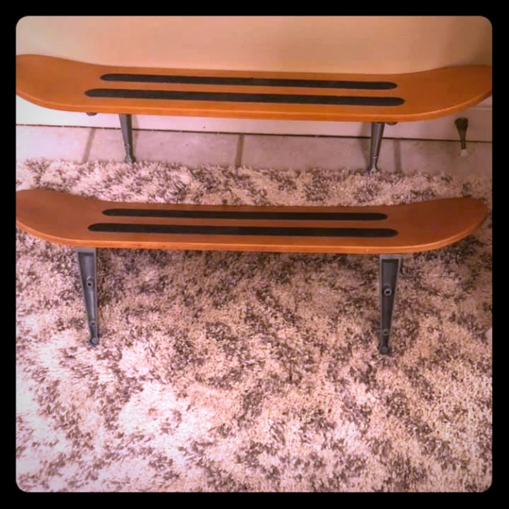 Pottery Barn Skateboard shelves